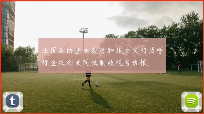 法国足协坚决反对种族主义行为呼吁全社会共同抵制歧视与仇恨